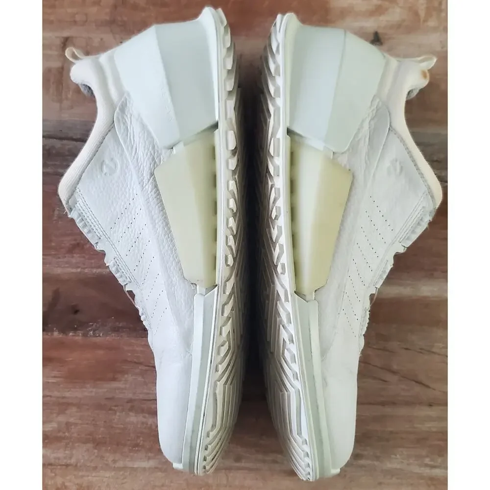 ECCO Biom 2.0 BOA Men's White Leather Walking Shoes Sneakers Size 45 US 11.5